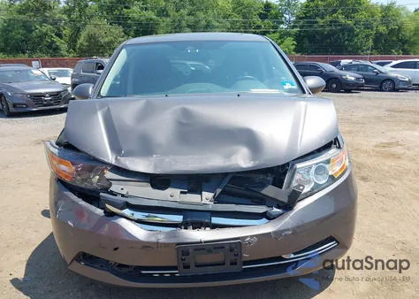 2016 Honda Odyssey Ex-L z USA, uszkodzony, nr VIN 5FNRL5H62GB030178